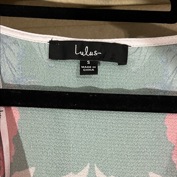 Lulu's Vibrant Green Floral Maxi Dress - Picture 3 of 4